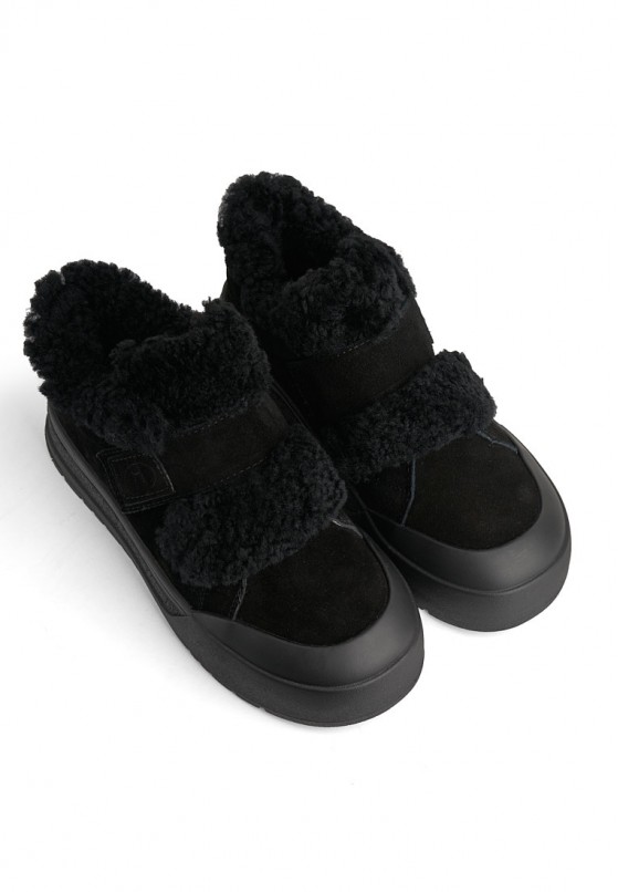 Кеди з хутром жіночі Vzuttya.UA