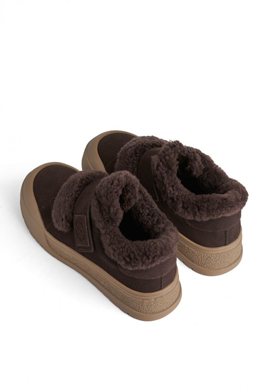 Кеди з хутром жіночі Vzuttya.UA