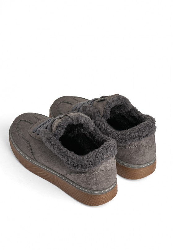 Кеди з хутром жіночі Vzuttya.UA