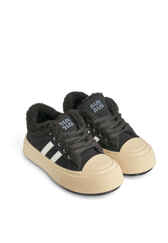 Кеди з хутром жіночі Vzuttya.UA