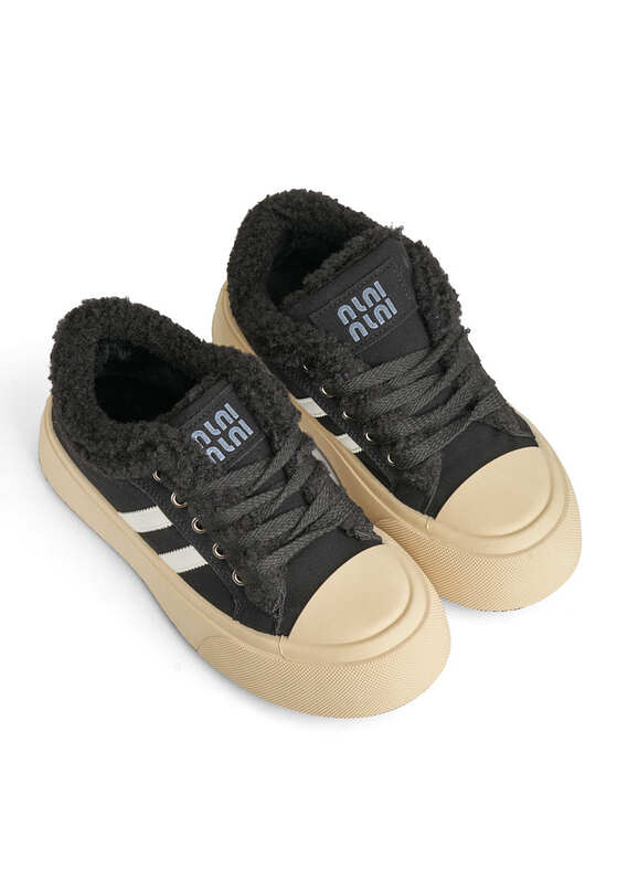 Кеди з хутром жіночі Vzuttya.UA