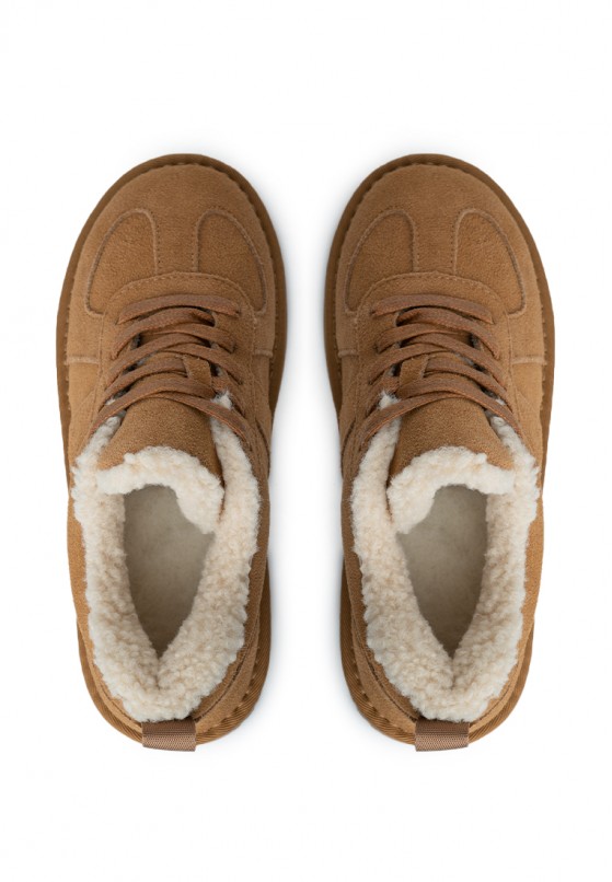 Кеди з хутром жіночі Vzuttya.UA