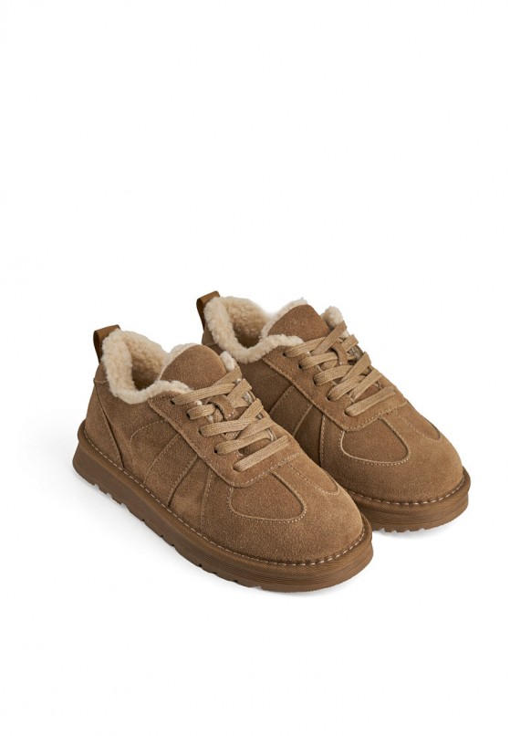 Кеди з хутром жіночі Vzuttya.UA