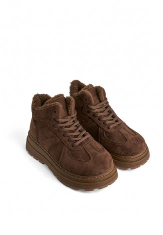 Кеди з хутром жіночі Vzuttya.UA