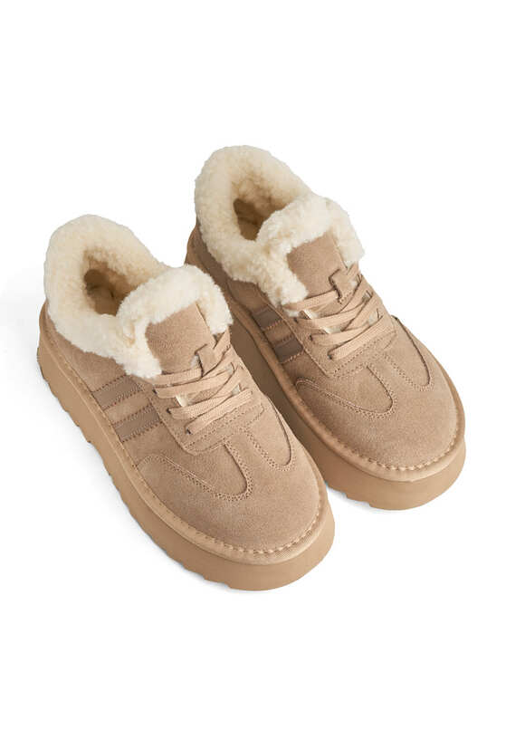 Кеди з хутром жіночі Vzuttya.UA