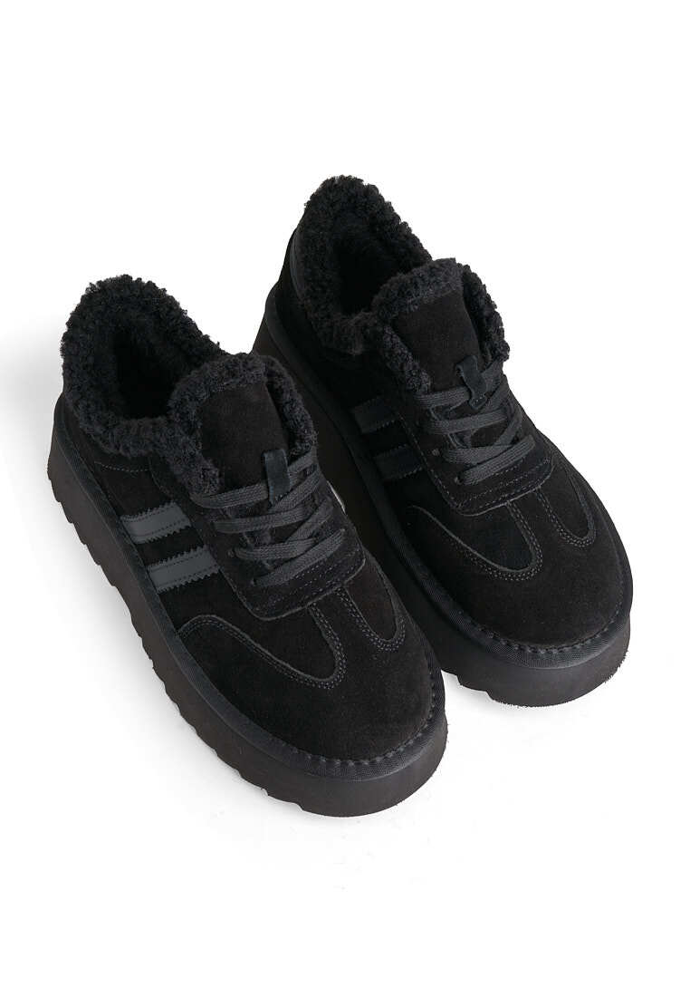 Кеди з хутром жіночі