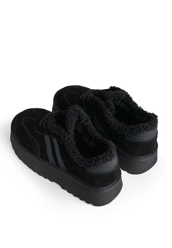 Кеди з хутром жіночі Vzuttya.UA