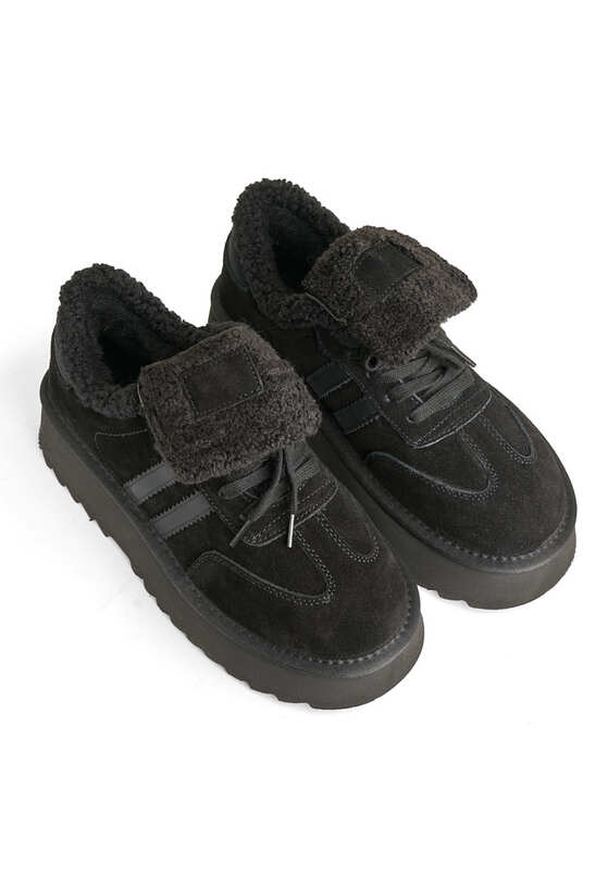 Кеди з хутром жіночі Vzuttya.UA