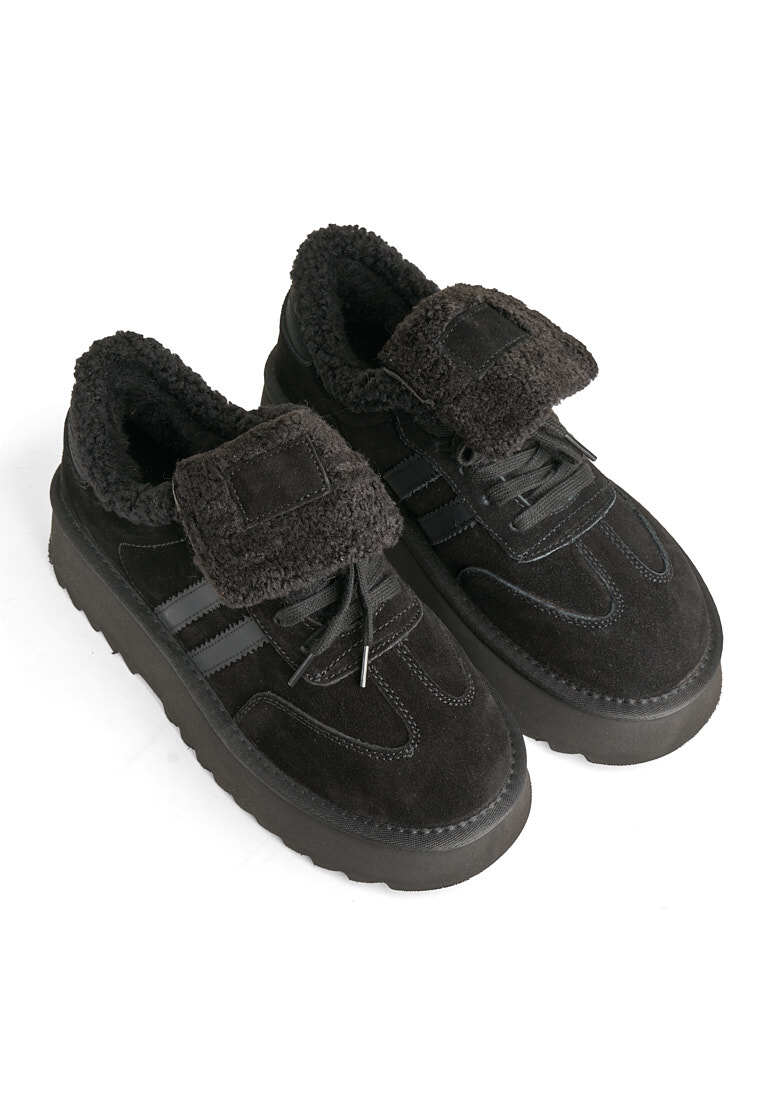 Кеди з хутром жіночі