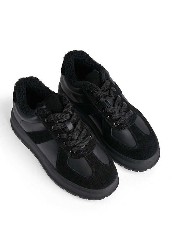 Кеди з хутром жіночі Vzuttya.UA