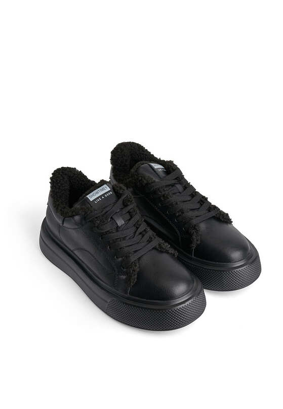 Кеди з хутром жіночі Vzuttya.UA