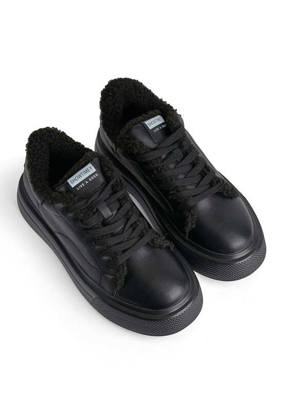 Кеди з хутром жіночі Vzuttya.UA