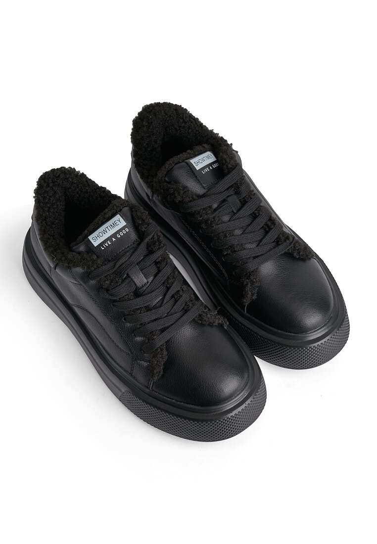 Кеди з хутром жіночі