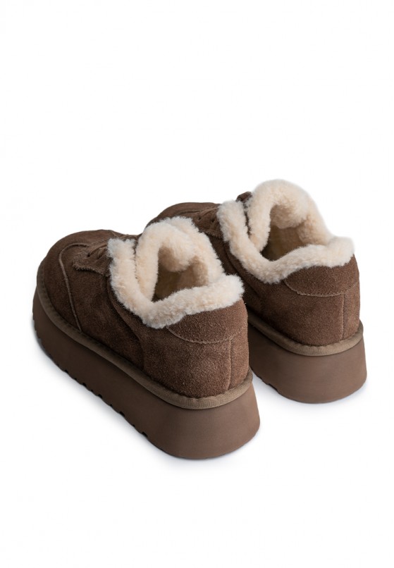 Кеди з хутром жіночі Vzuttya.UA