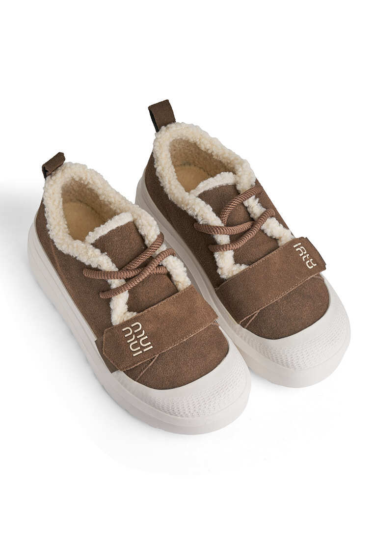 Кеди з хутром жіночі