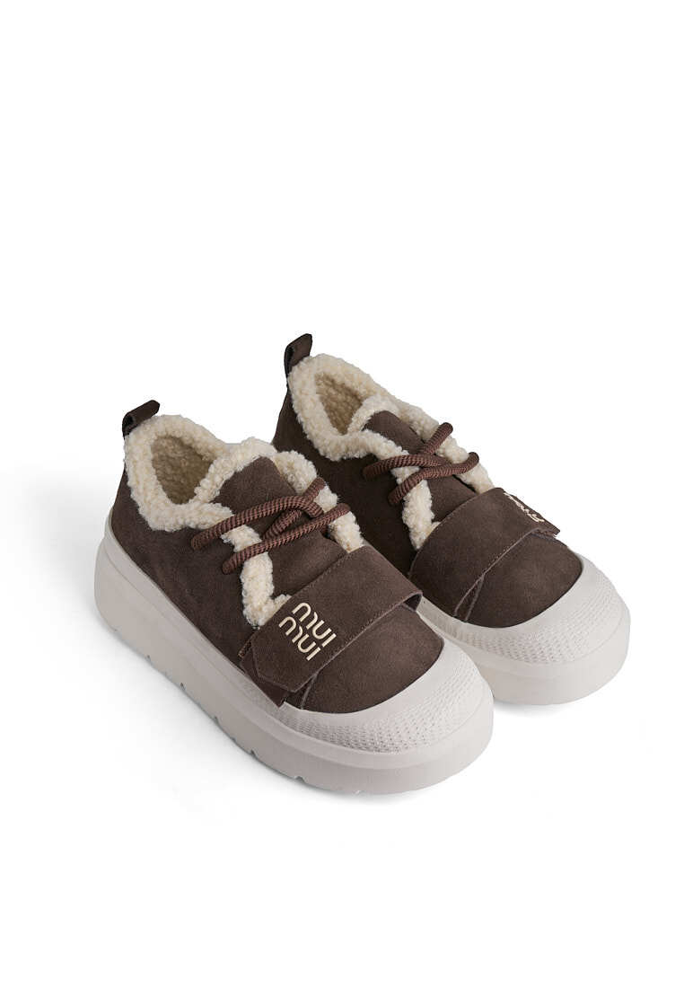 Кеди з хутром жіночі