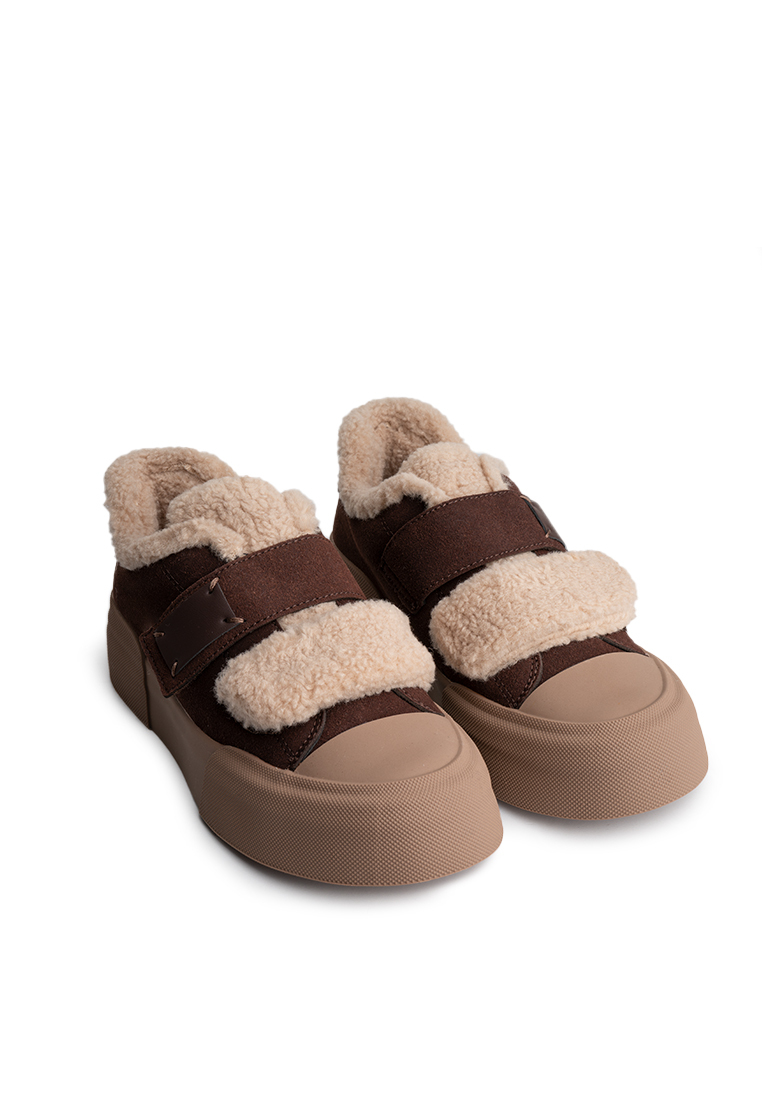 Кеди з хутром жіночі