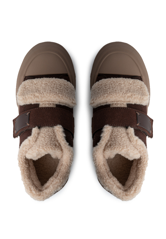 Кеди з хутром жіночі Vzuttya.UA