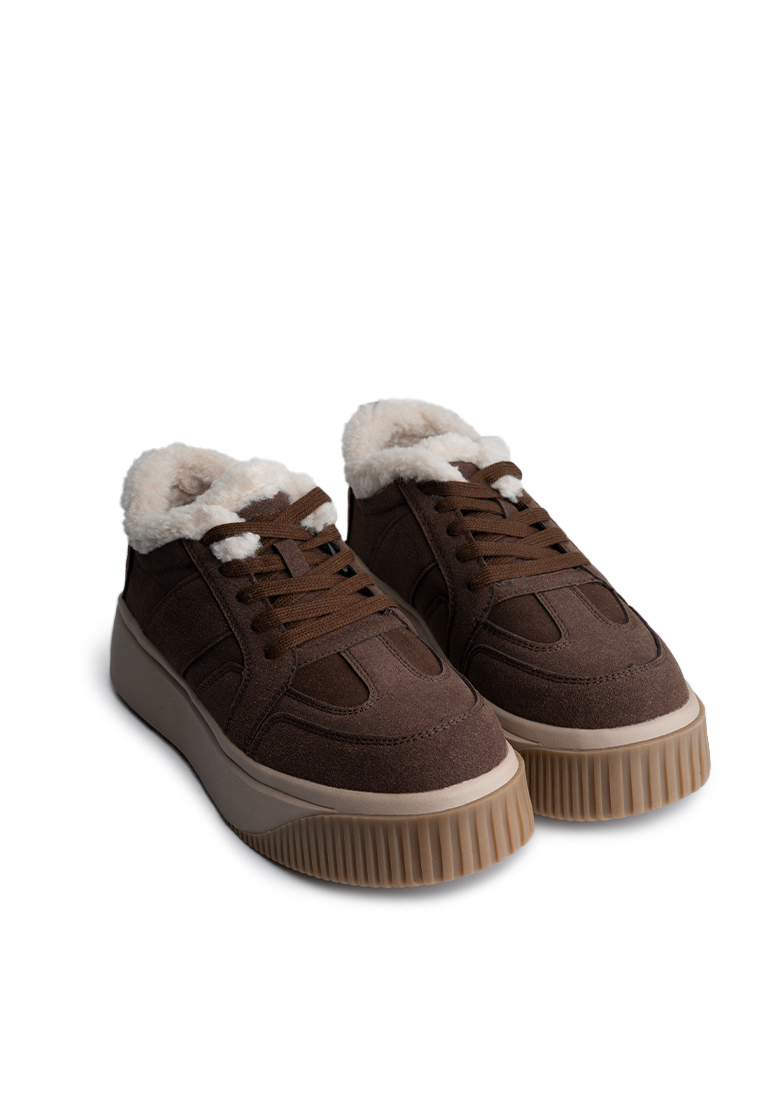 Кеди з хутром жіночі