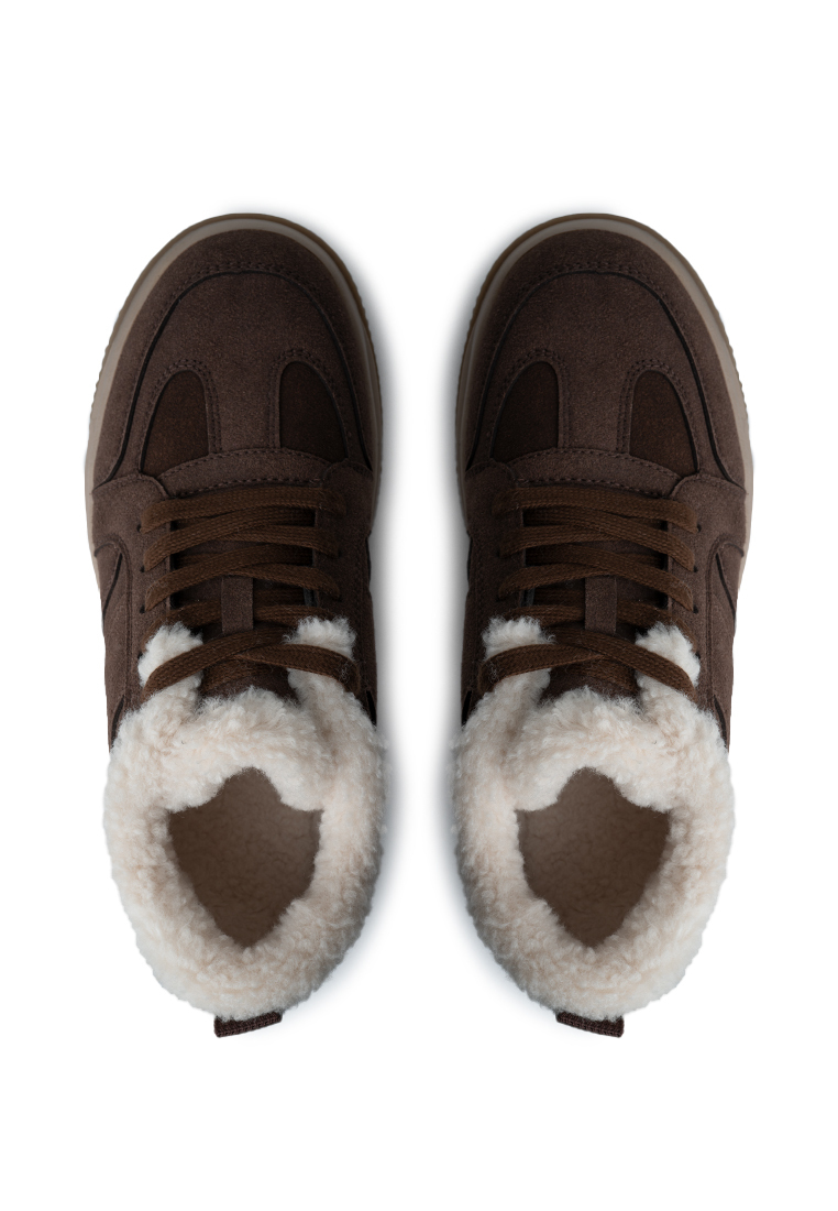 Кеди з хутром жіночі