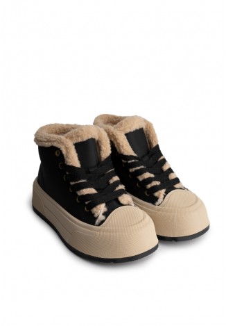 Кеди з хутром жіночі Vzuttya.UA