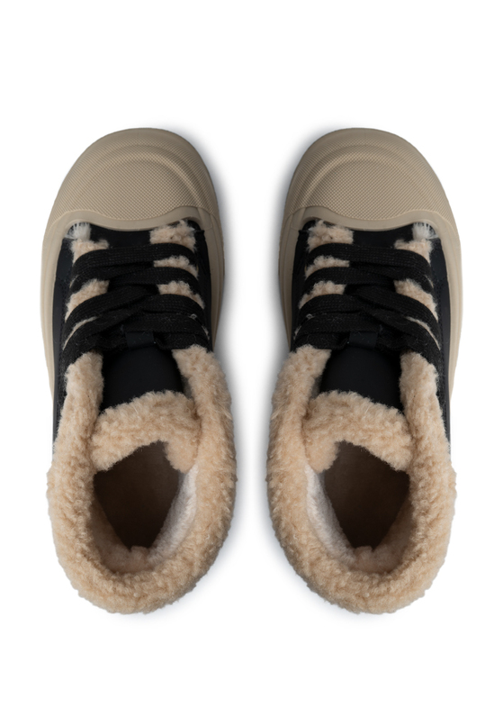 Кеди з хутром жіночі Vzuttya.UA