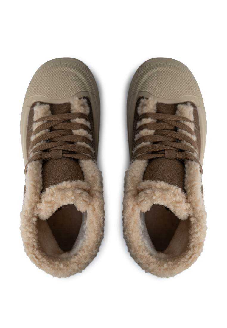 Кеди з хутром жіночі