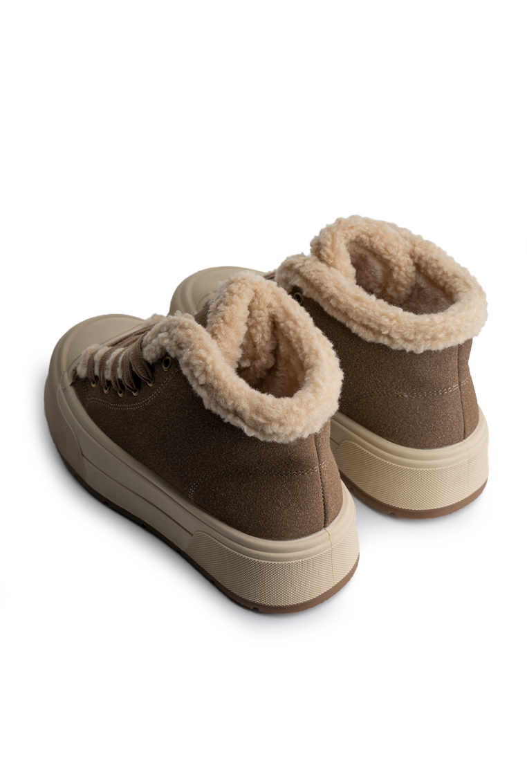 Кеди з хутром жіночі