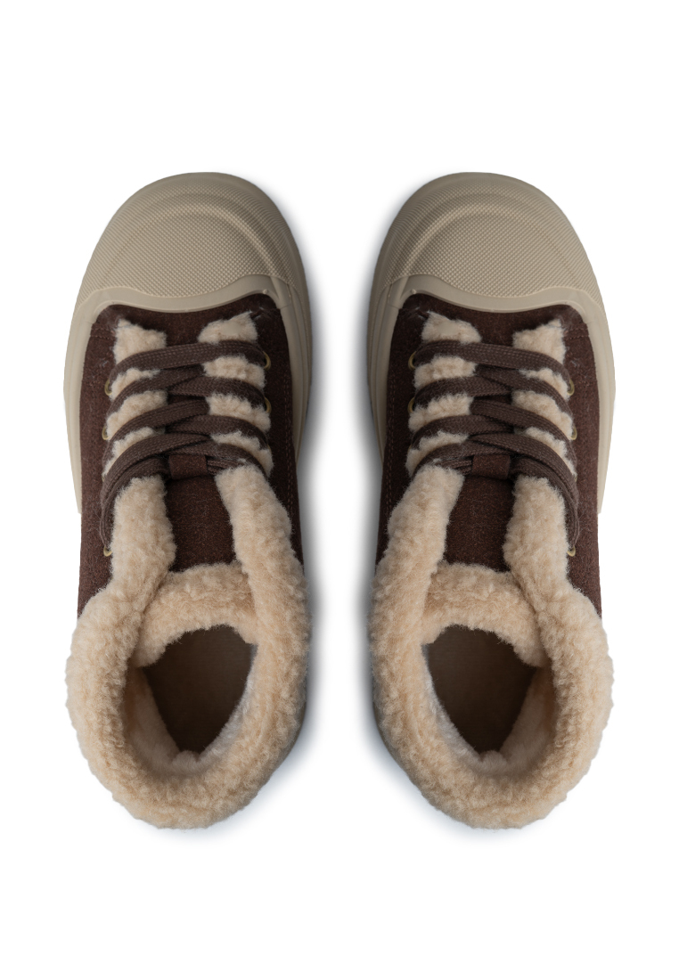 Кеди з хутром жіночі