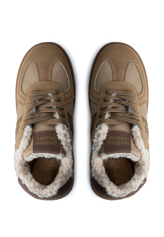 Кеди з хутром жіночі Vzuttya.UA