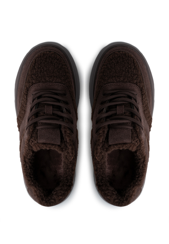 Кеди з хутром жіночі Vzuttya.UA