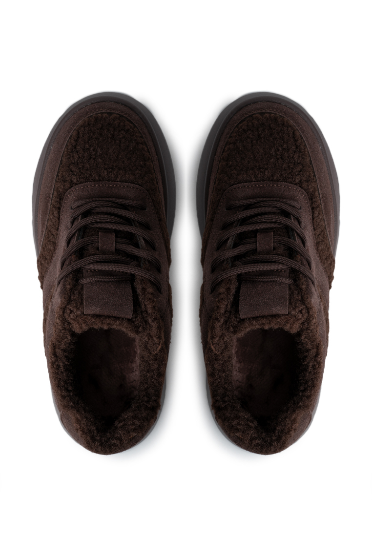 Кеди з хутром жіночі