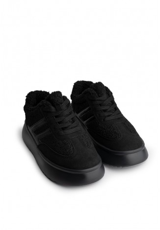 Кеди з хутром жіночі Vzuttya.UA