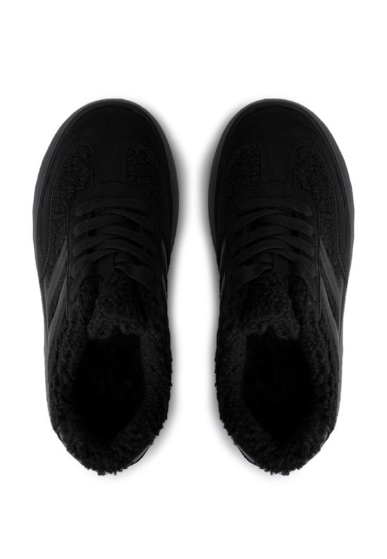 Кеди з хутром жіночі Vzuttya.UA