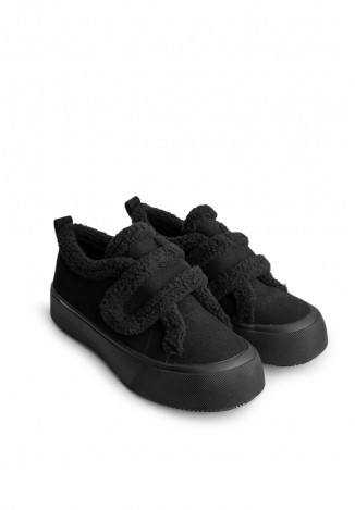 Кеди з хутром жіночі Fidelitti