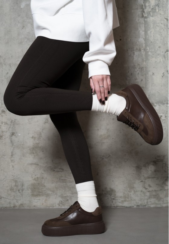 Кеди шкіряні жіночі Vzuttya.UA