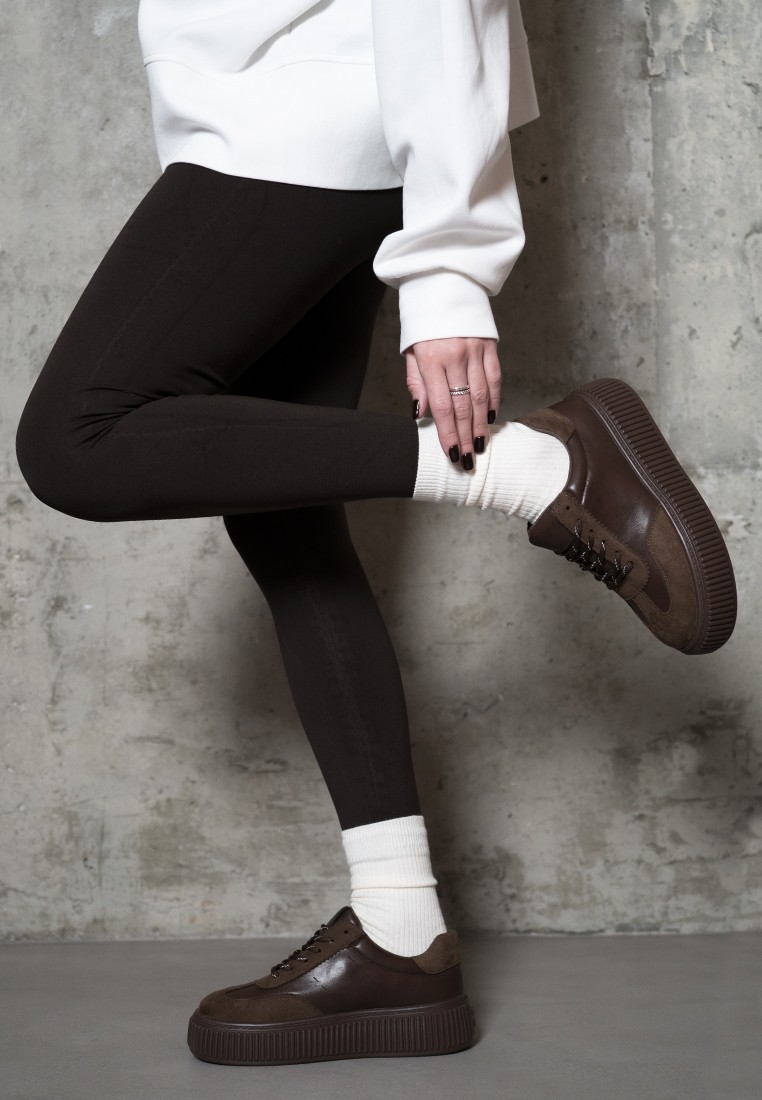 Кеди шкіряні жіночі