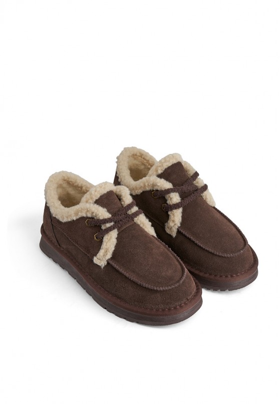 Туфлі з хутром жіночі Vzuttya.UA