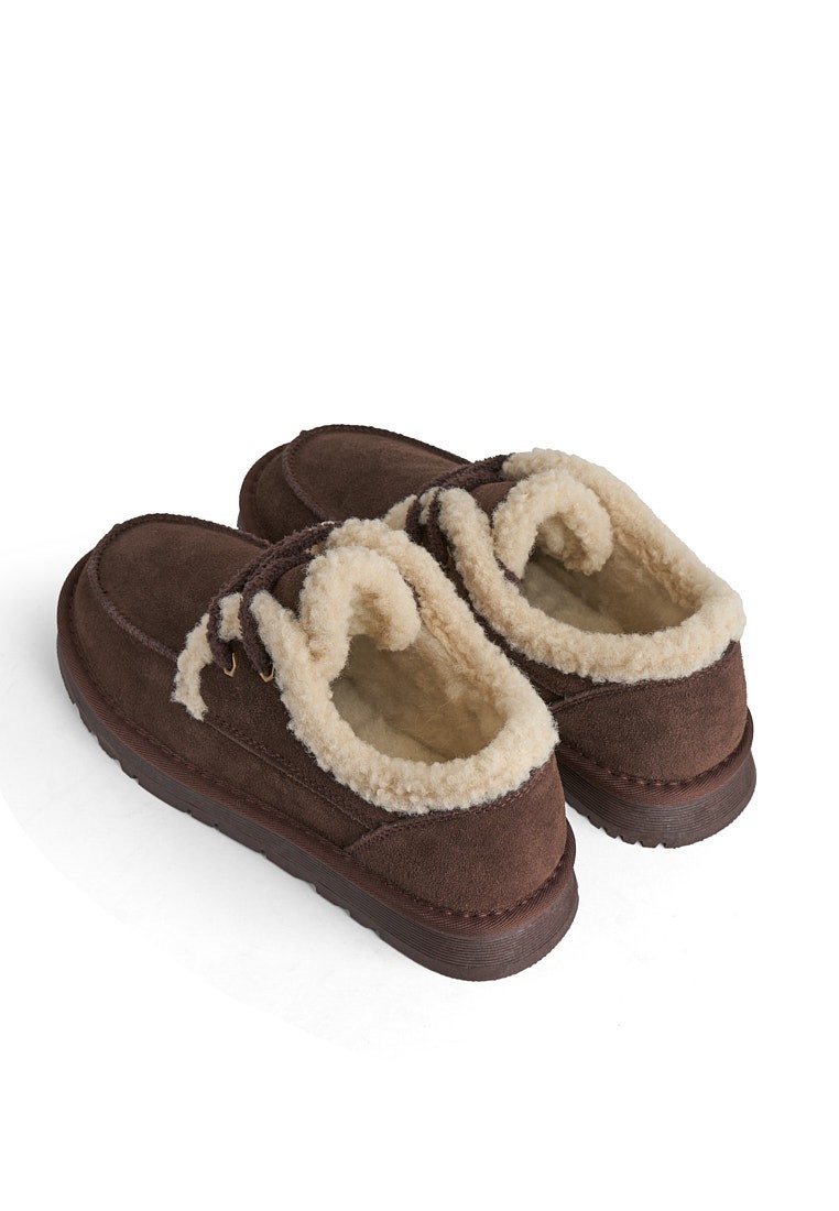 Туфлі з хутром жіночі