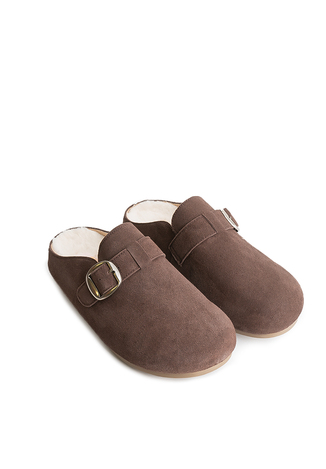 Сабо з хутром жіночі Vzuttya.UA