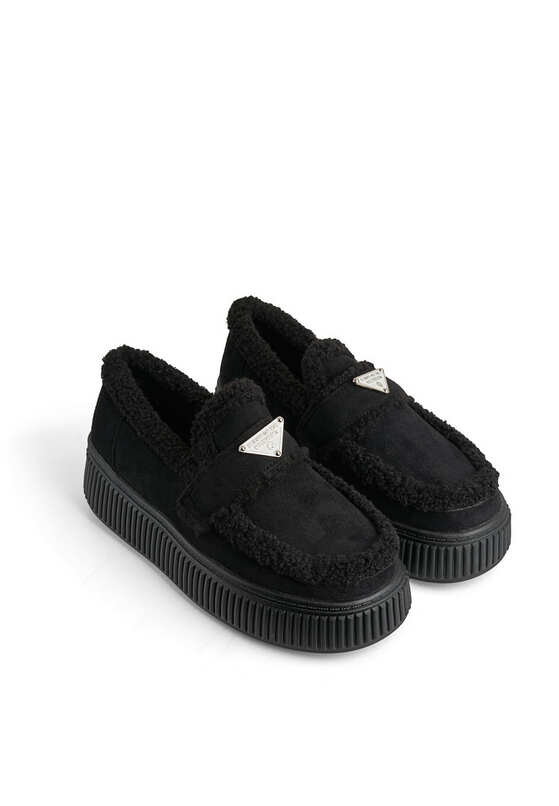 Лофери з хутром жіночі Vzuttya.UA