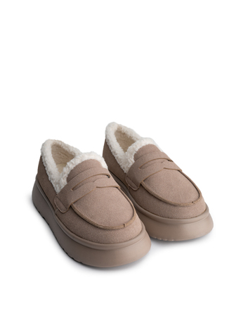 Лофери з хутром жіночі Vzuttya.UA