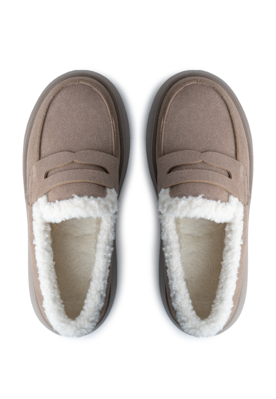 Лофери з хутром жіночі Vzuttya.UA