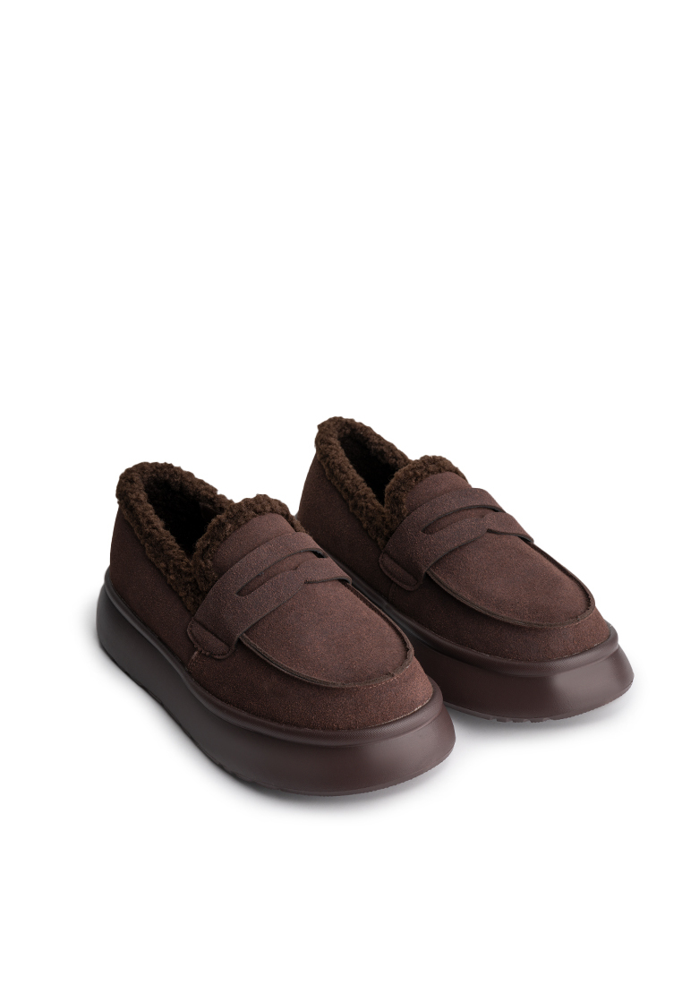 Лофери з хутром жіночі