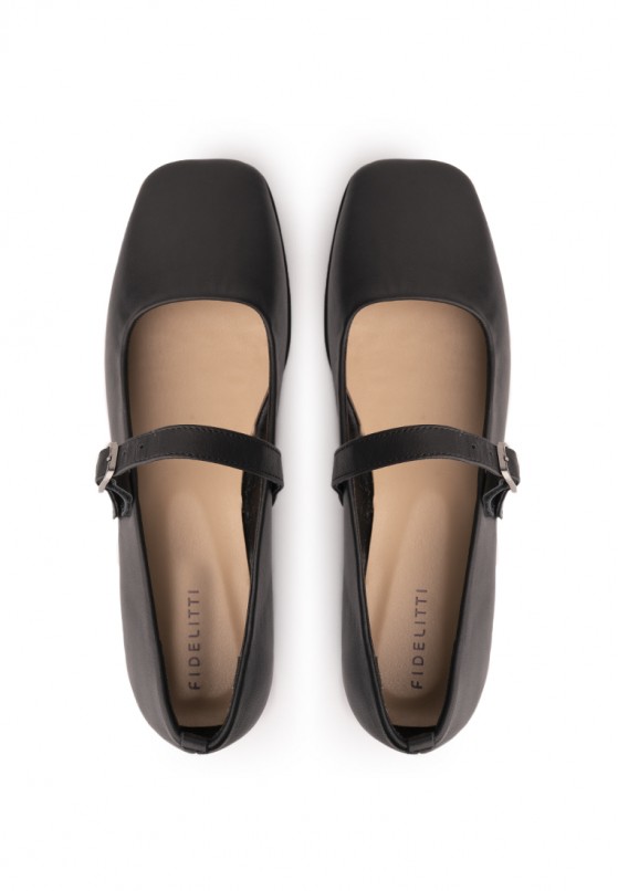 Балетки Mary Jane лакові шкіряні Vzuttya.UA