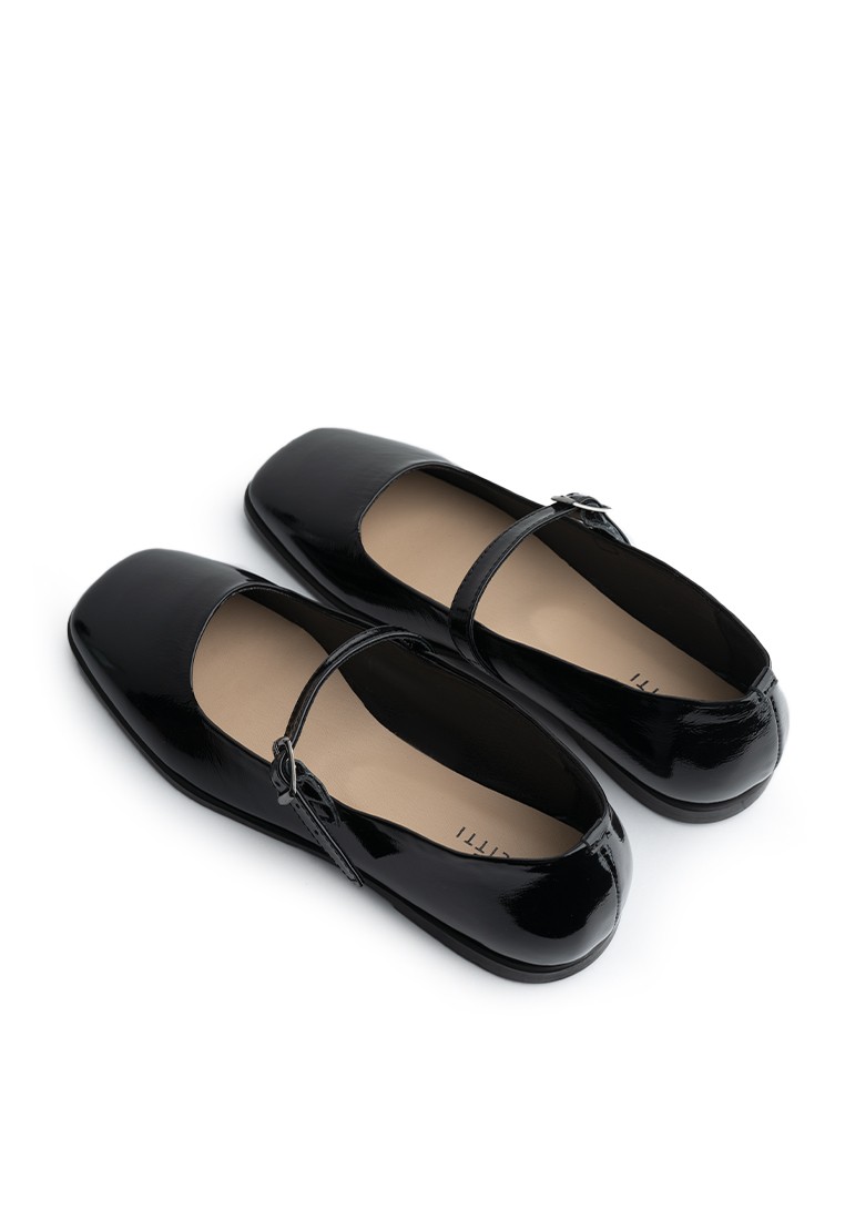 Балетки Mary Jane лакові шкіряні
