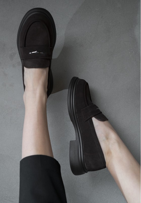 Лофери замшеві жіночі Vzuttya.UA