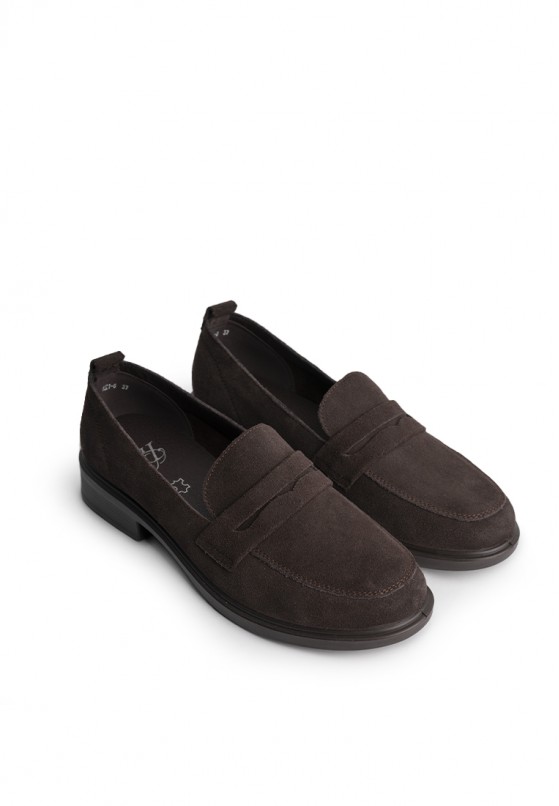 Лофери замшеві жіночі Vzuttya.UA