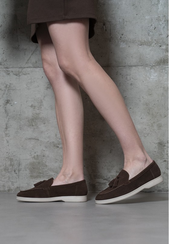 Лофери замшеві жіночі Vzuttya.UA