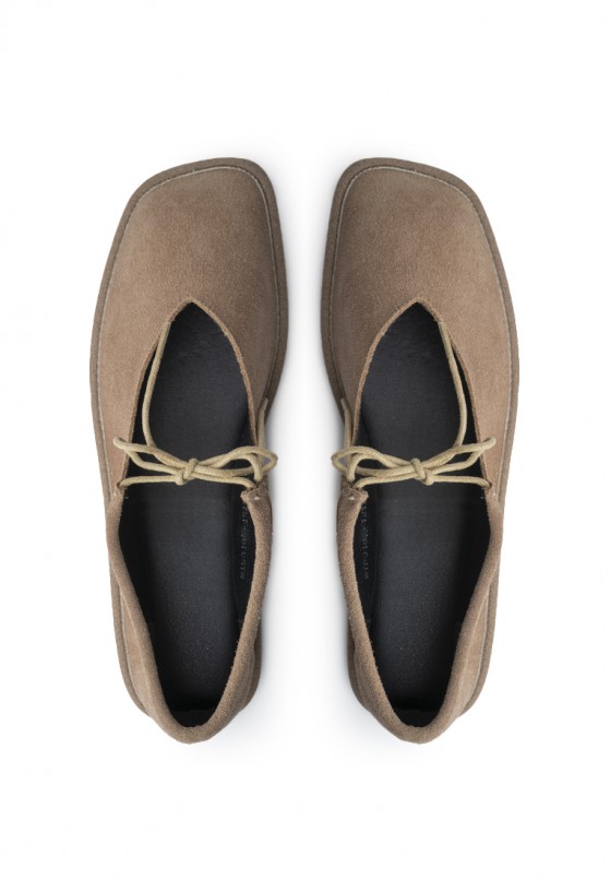 Балетки замшеві жіночі Vzuttya.UA